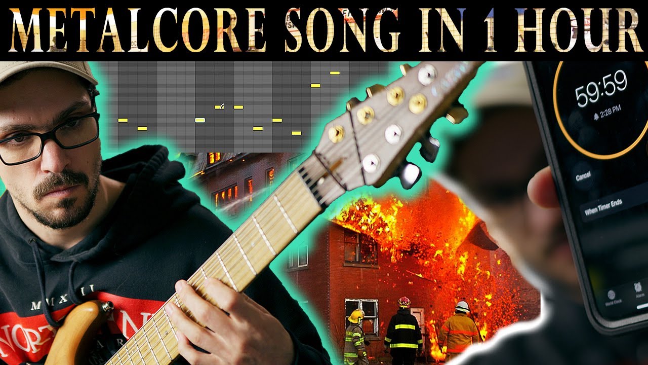 WRITE METALCORE Song in 1 HOUR? CHALLENGE