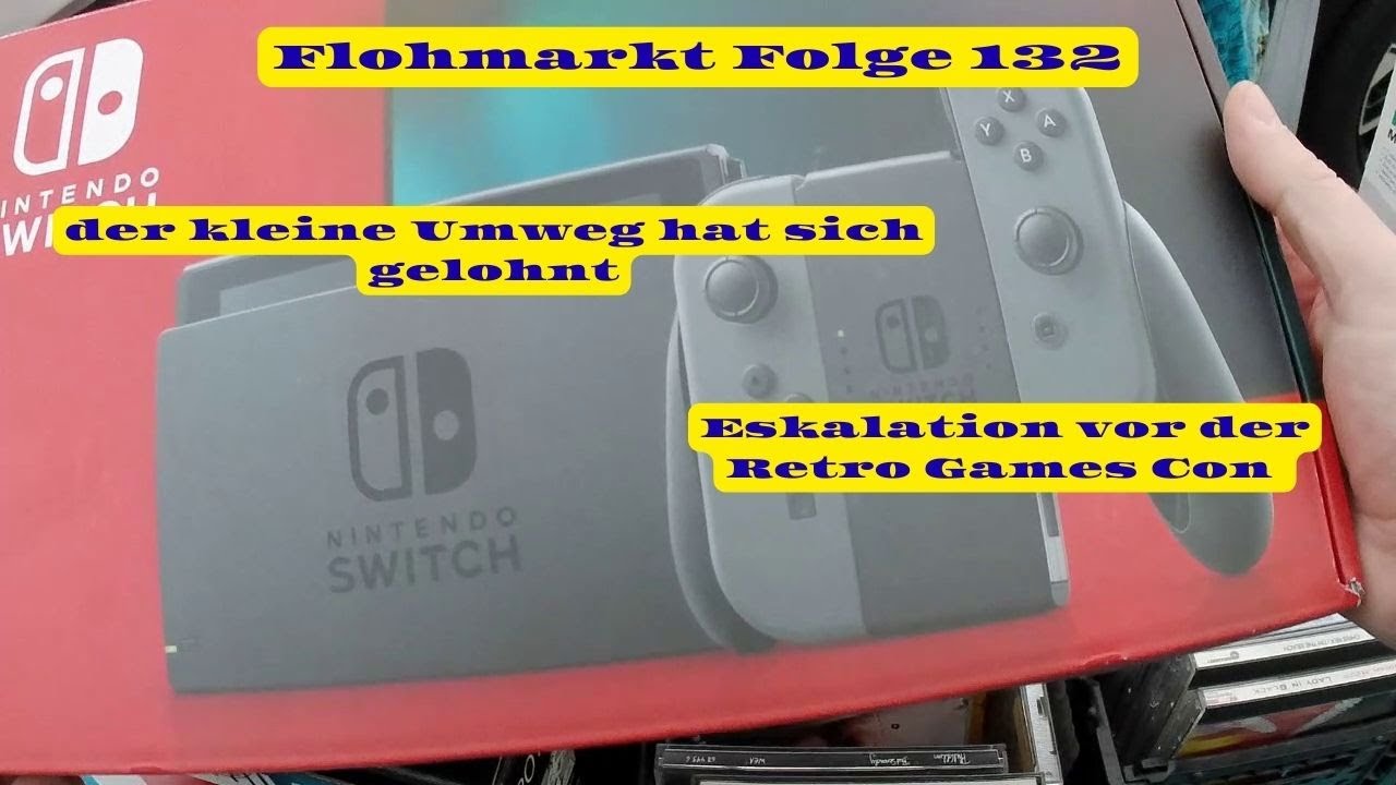 Flohmarkt folge  132 Eskalation vor der Retrobörse
