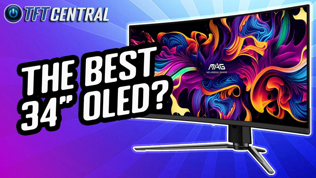 Is this the best 34” OLED monitor you can buy? - MSI MAG 341CQP Review