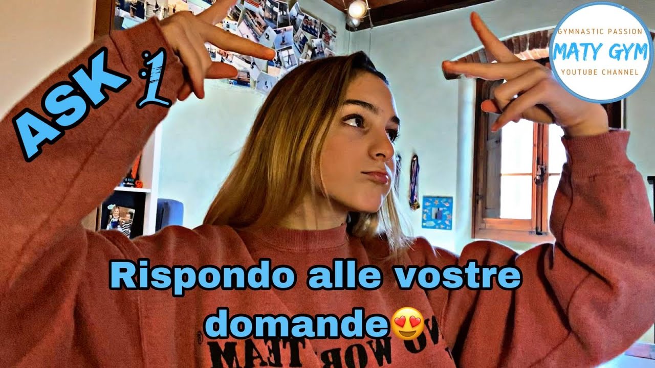Video ASK #1 rispondo alle vostre domande😍-🤸MG🤙 Ginnastica Artistica