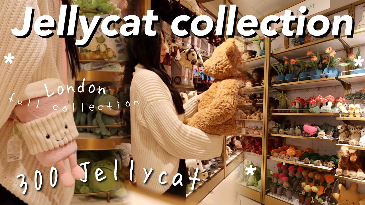 London vlog | 英國Jellycat collection｜CC 中文字幕｜