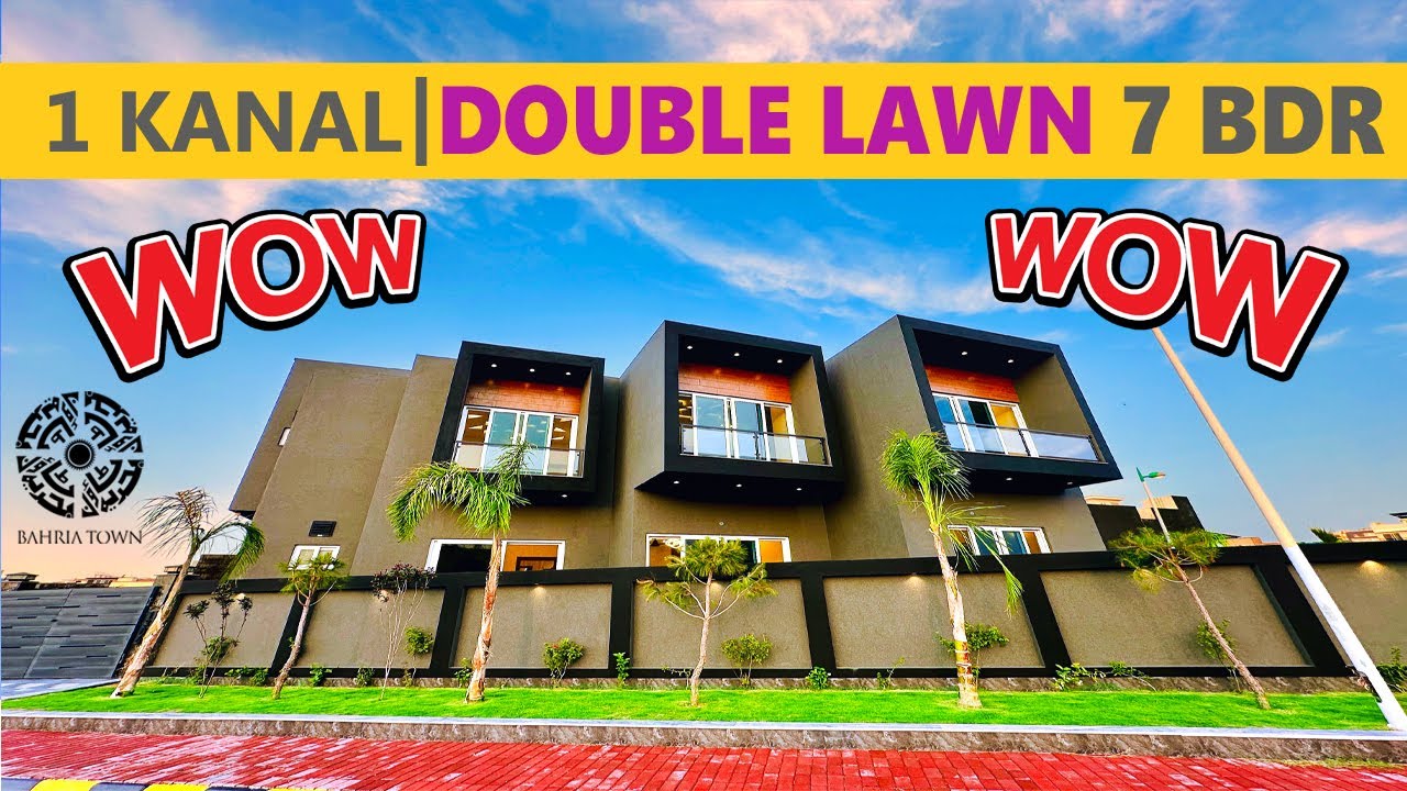 Duplex House | Corner | 1 Kanal Luxury House for Sale in Bahria Town Rawalpindi
