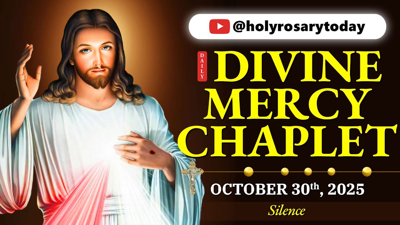 ЕЖЕДНЕВНЫЙ ВЕНЧИК БОЖЕСТВЕННОМУ МИЛОСТЫНИЮ 🙏 ЧЕТВЕРГ, 30 ОКТЯБРЯ 2025 ГОДА 🙏 Тишина #holyrosarytoday