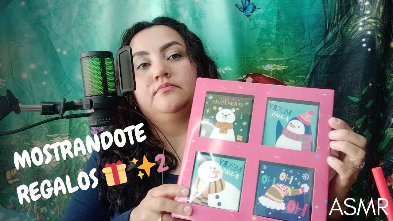 ASMR CON CHICLE | MOSTRÁNDOTE REGALOS 🎁 | # 2
