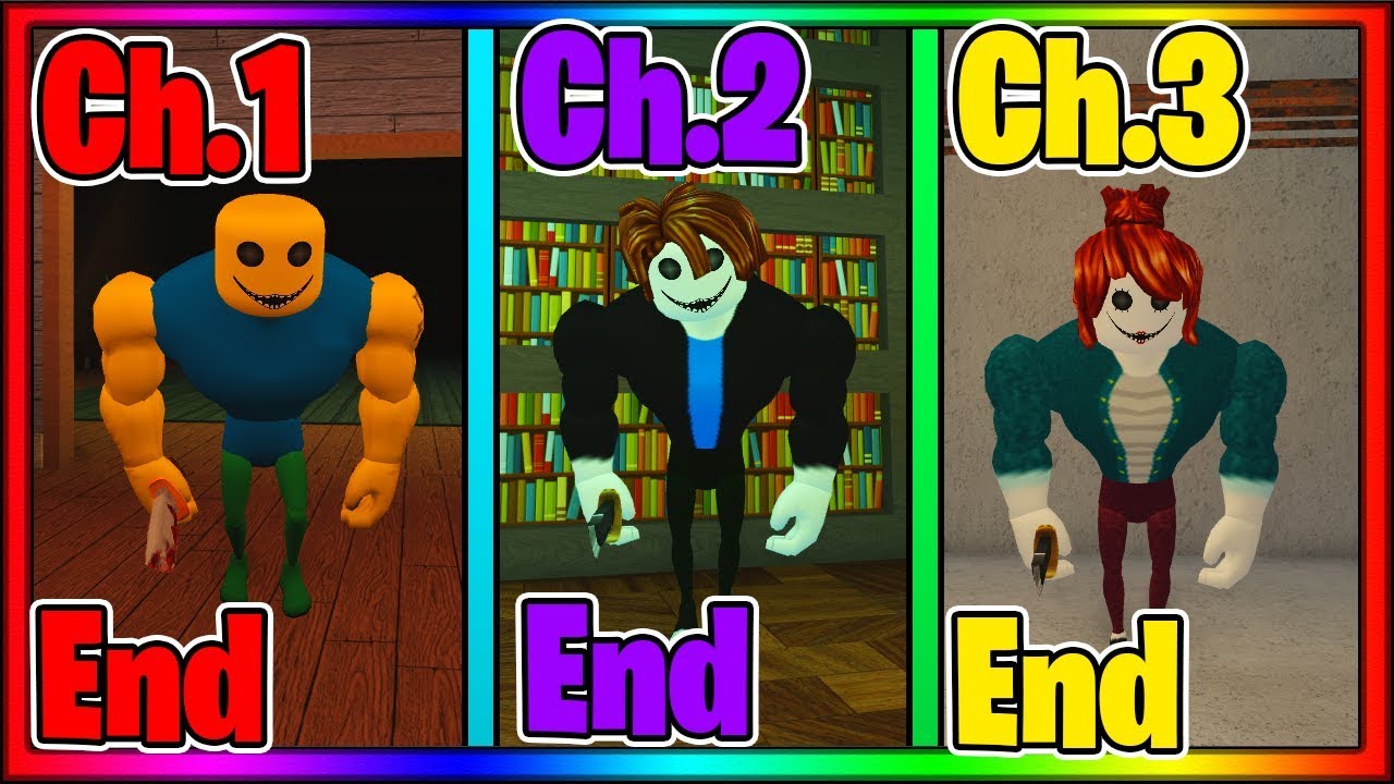 Roblox - Bakon - All 3 Endings (Chapter 1 - Chapter 3)