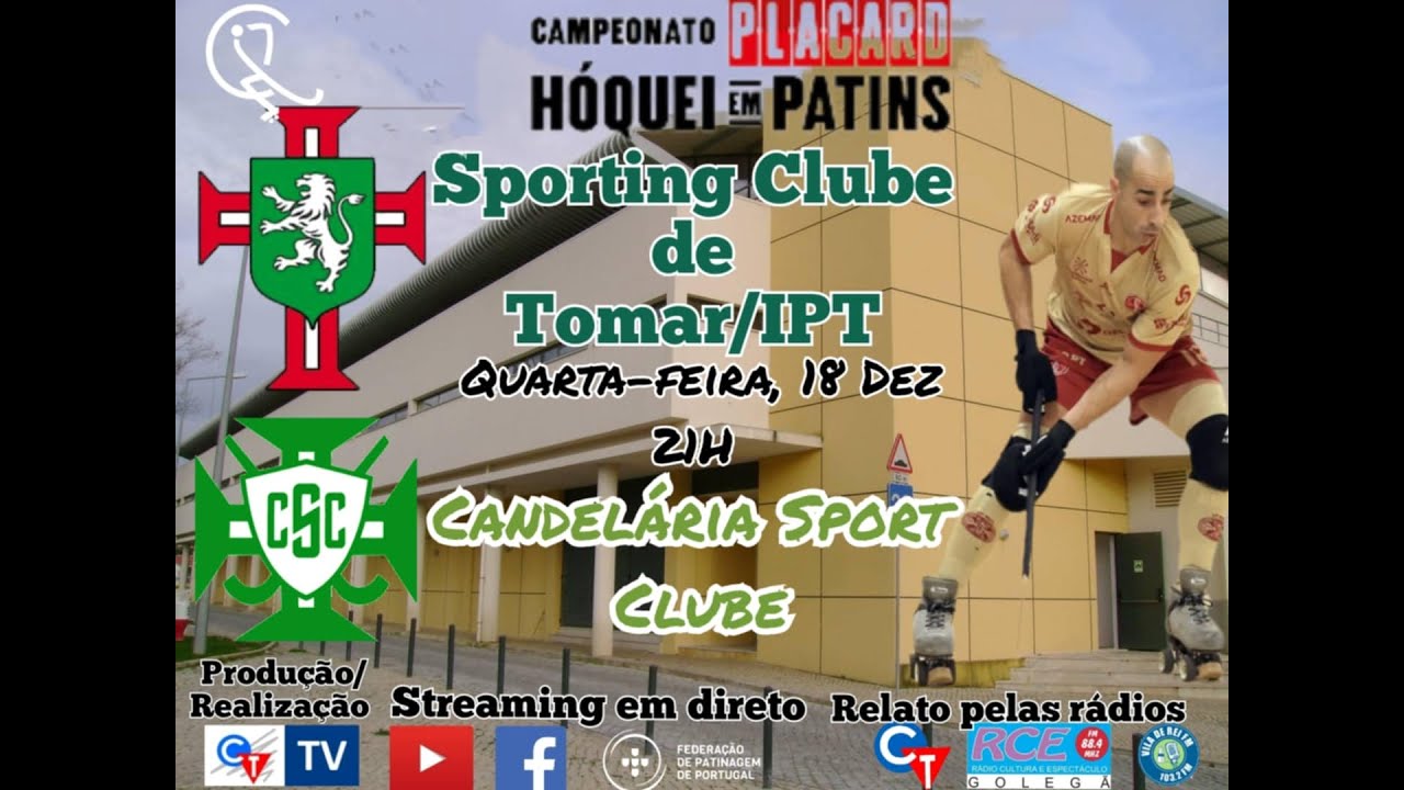 🏑🟢⚪️Sporting de Tomar/IPT 🆚️⚪️🟢 Candelária Sport Clube  - 2024