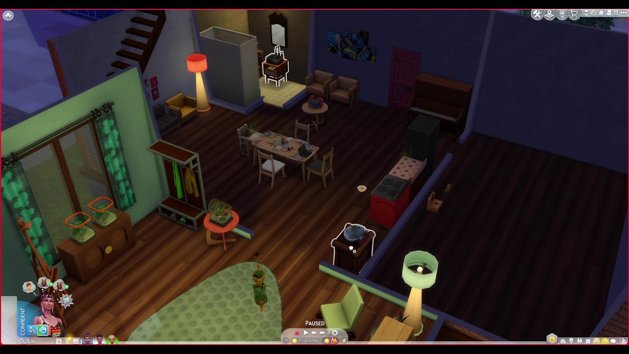 Sims 4 Dumpster Challenge + Crochet, week 3 (You guessed it...more leaves)