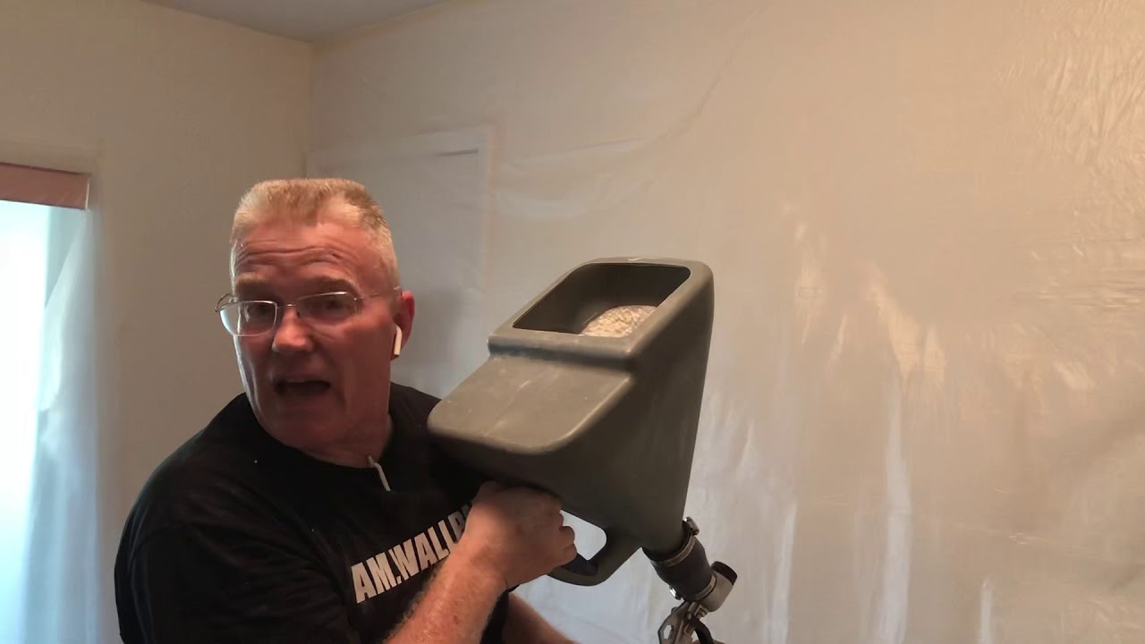 How To Repair A Popcorn Ceiling - Spencer Colgan Part 5