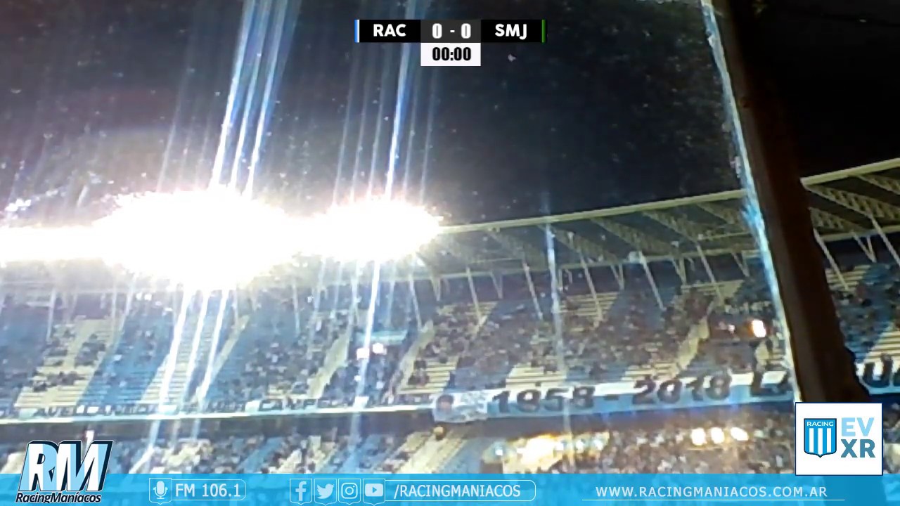 En Vivo #Racing #SanMartinSJ #Racingman&iacute;acosRadio #Superliga