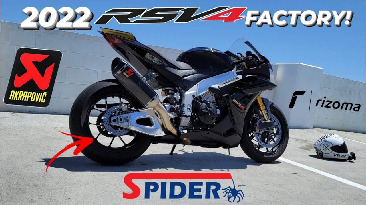 Лучшие модификации? Aprilia RSV4 1100 Factory 2022 года 😎
