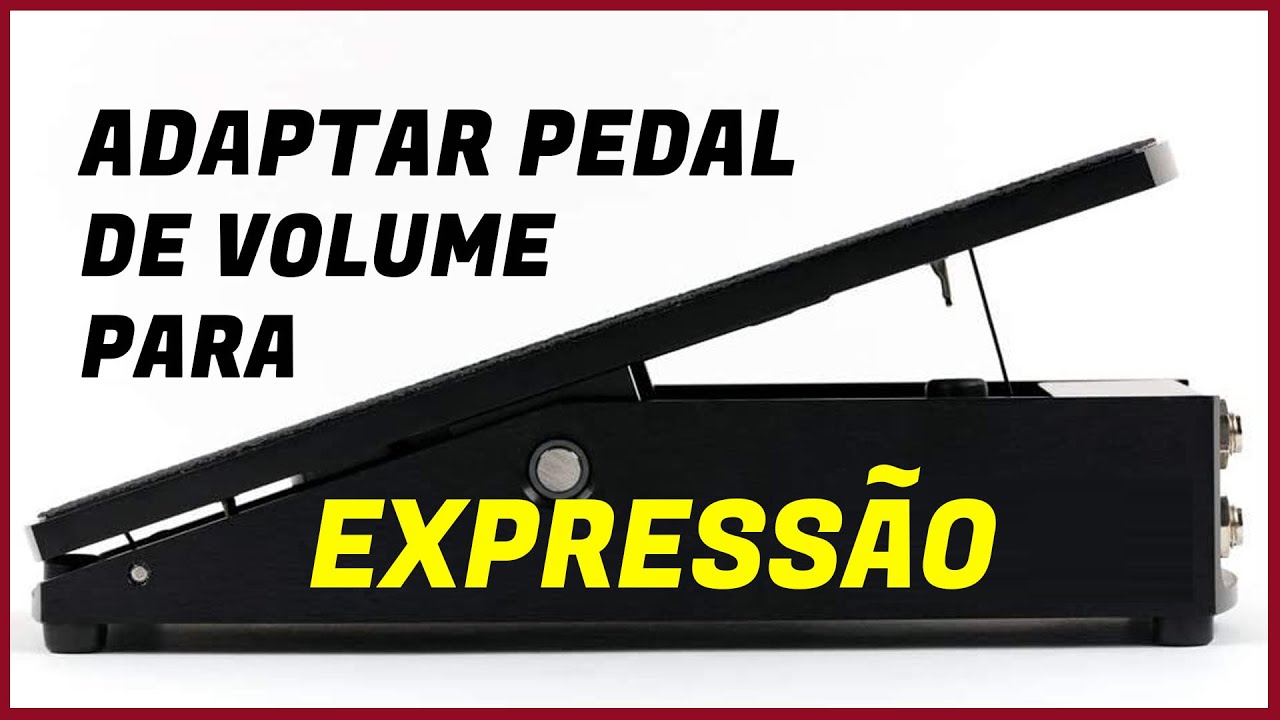 Como Usar Pedal de Volume de Guitarra Na Expressão do Teclado | Tudo Sobre Teclado Musical