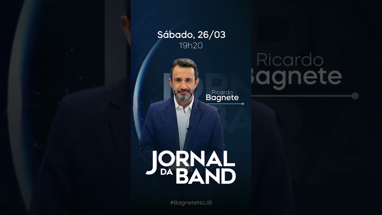Jornal da Band com Ricardo#Bagnete #jornaldaband #bandtv #bandtriangulo