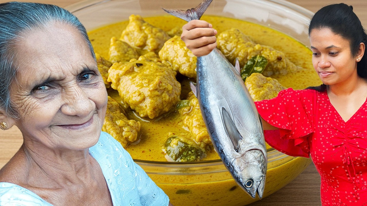 Coconut Milk Tuna Curry 🍛🐟 | Creamy Kiri Malu Recipe 🥥