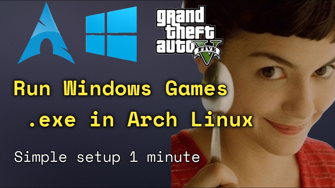 Как запускать игры и .EXE-файлы Windows на Arch Linux 2026