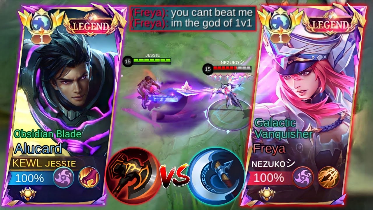 GLOBAL ALUCARD VS TOP GLOBAL FREYA TRASHTALKER🔥 | WHO IS THE KING OF LIFESTEAL? | INTENSE MATCH!
