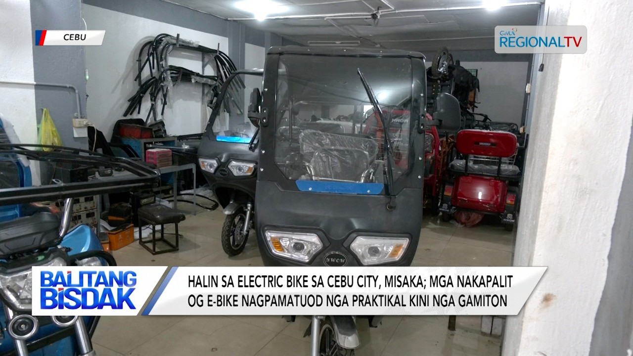 Halin sa Electric Bike sa Cebu City, Misaka | Balitang Bisdak