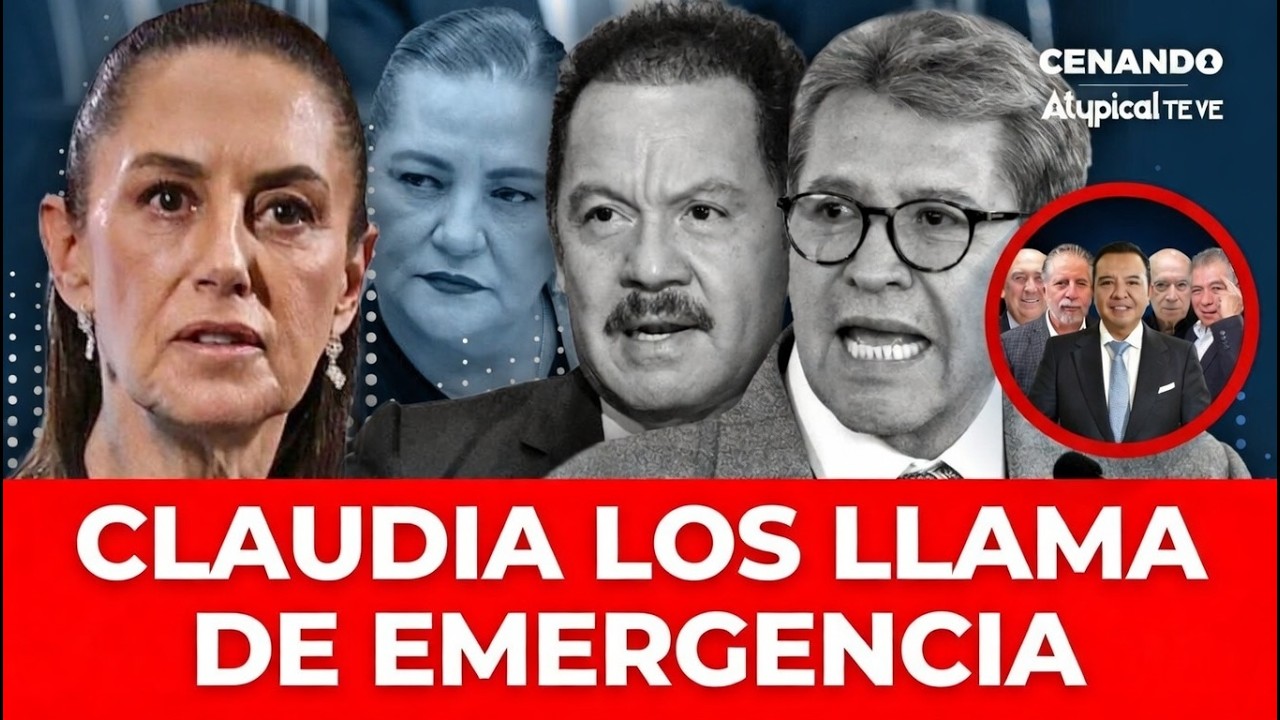 ¡SE LES CAE TODO! Sheinbaum cita a reunión de emergencia por la reforma electoral