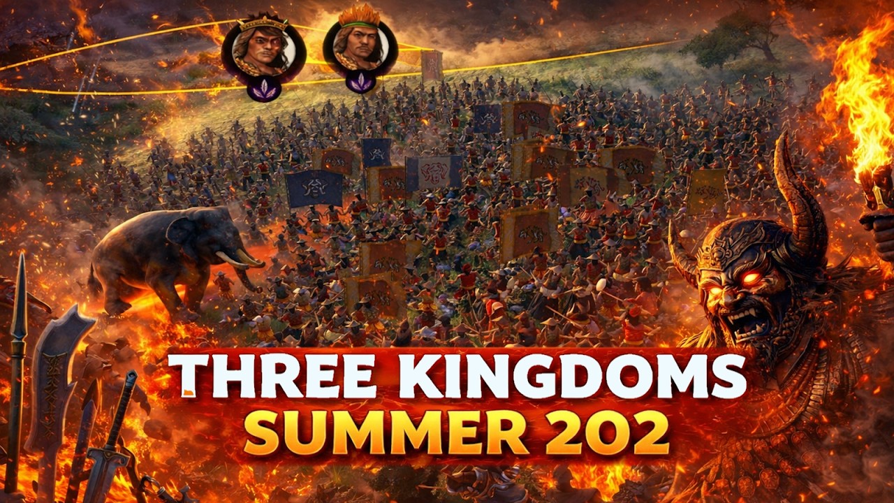 Three Kingdoms Lady Zhurong Campaign Battle of Jiaozhi, Linchen Summer 202