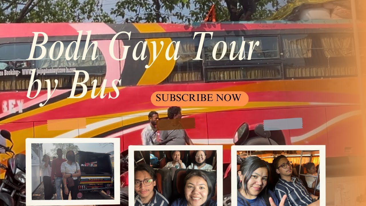 First time 😮 Bodhgaya tour By Bus 🤗 //Siliguri to Bodhgaya