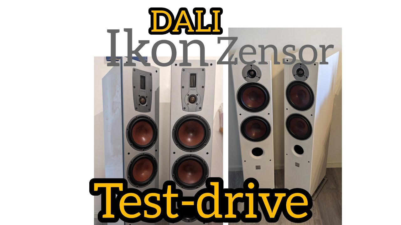 Dali Ikon 6  and Zensor7!