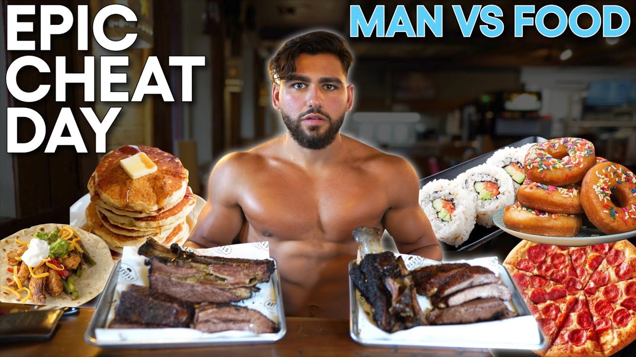 Epic Cheat Day With Remington James | Man Vs Food