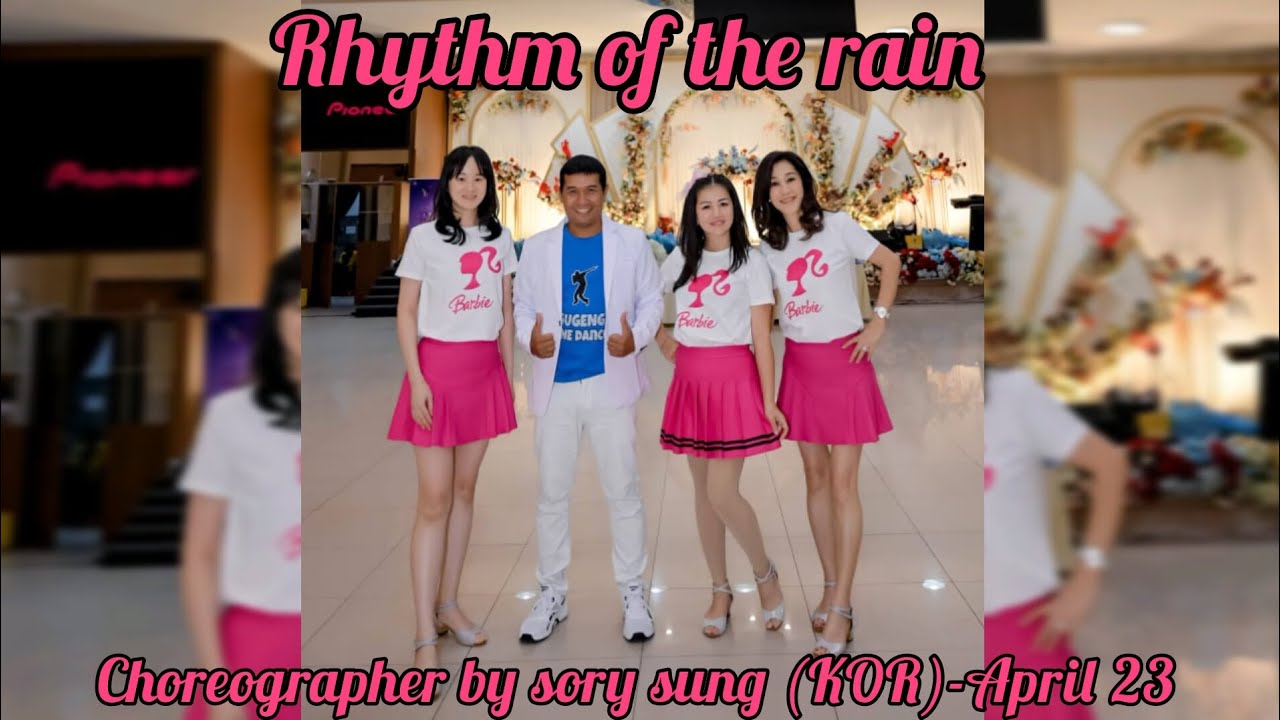 Rhythm of the rain//Line Dance// dk family//b'day party Coach Sugeng @hwayen