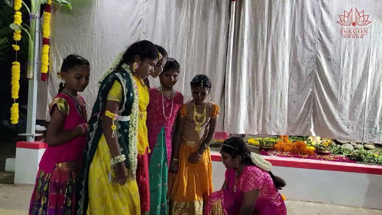 பகவான் ஸ்ரீ கிருஷ்ணரின் மீது கோபியர்களின் தூய அன்பின் மகிமை||ஒரு சிறிய நாடகம்#harekrishnacentererode