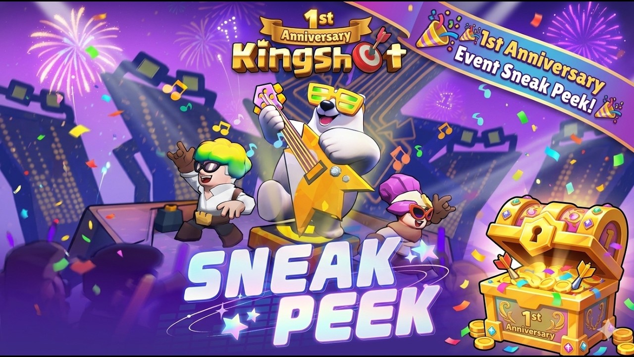 🎉1st Anniversary Event Kingshot #kingshotgames #games