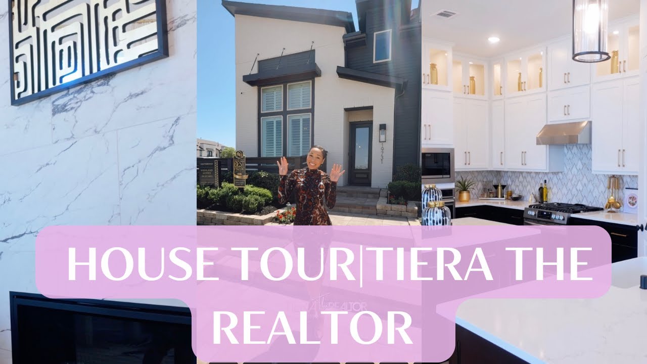 Highland's Model Home Tour Vlog Style| Dorset Floor plan| Tiera The Realtor
