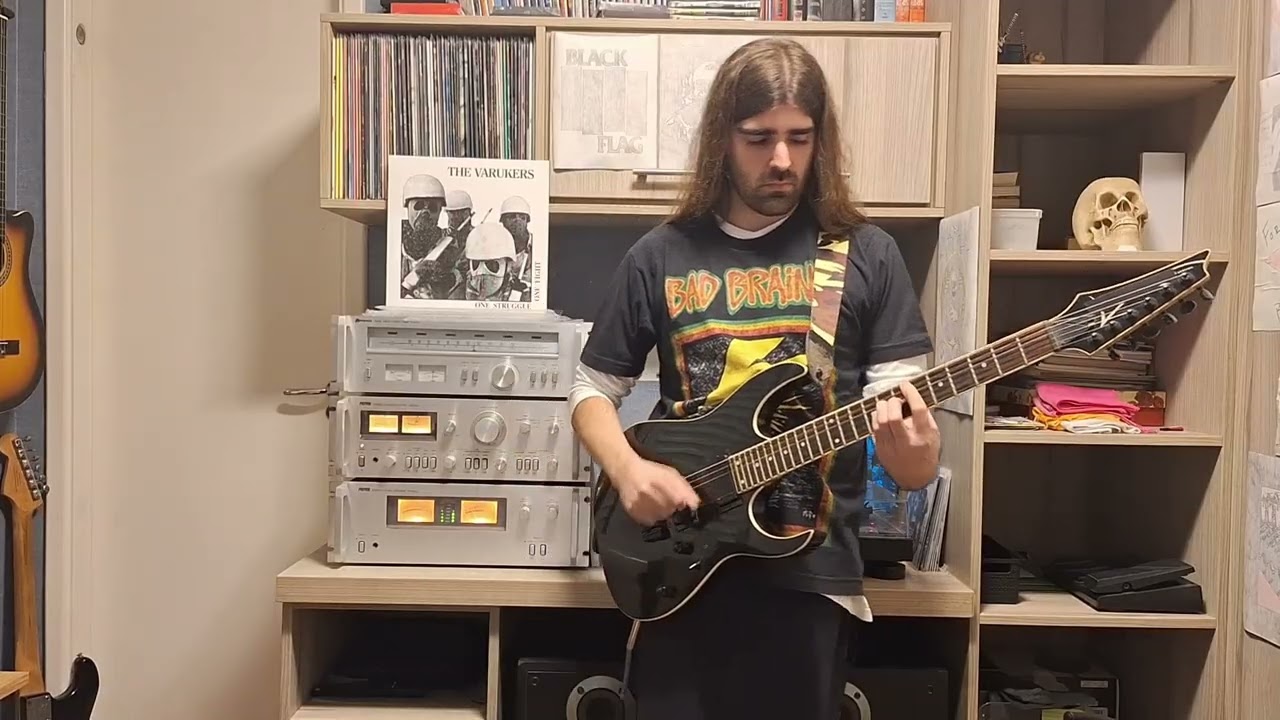 The Varukers - Persistant Resistance (Guitar Cover)