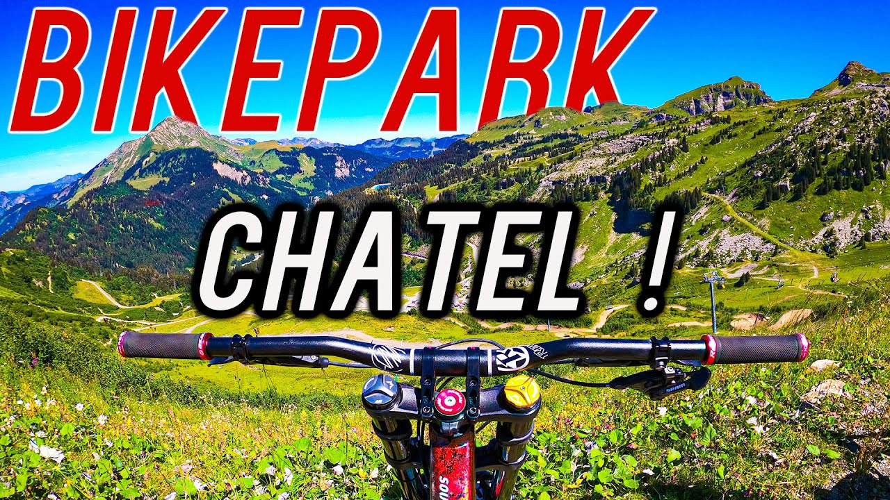 DOWNHILL ACTION IM BIKEPARK CHATEL!