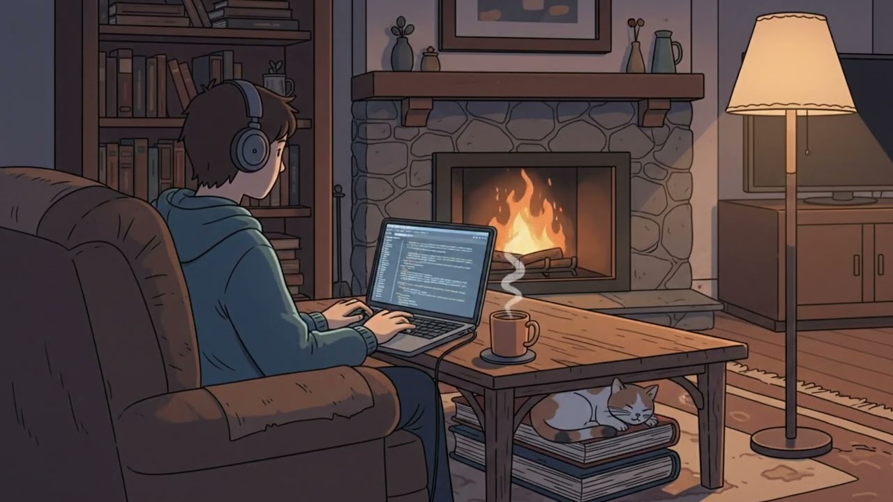 Lofi Chill Music For Focused Vibe Coding