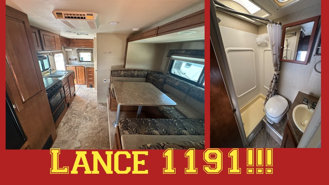 RAREST - MOST SOUGHT AFTER Lance Truck Camper‼️ Lance 1191 Dry Bath Side Entry $2️⃣5️⃣,4️⃣9️⃣9️⃣