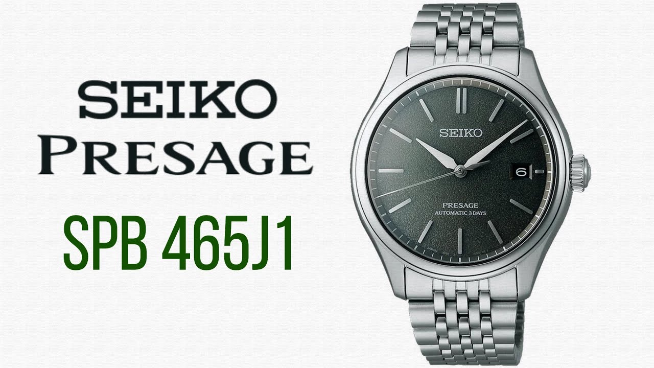 Unboxing - Seiko SPB465J1 - Deutsch