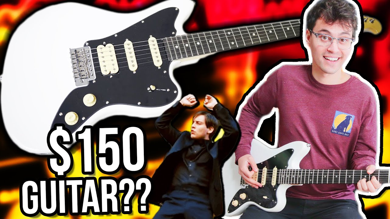 Я КУПИЛ ДЕШЕВУЮ ГИТАРУ ЗА 150 ДОЛЛАРОВ, но никогда не играл ни на чем подобном.
