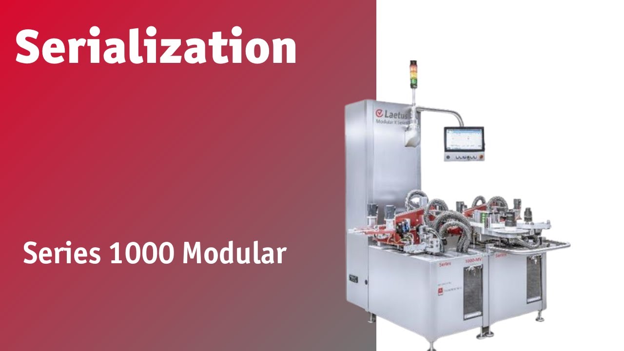 Track and Trace Machine : Series 1000 Modular | Serialization with flexible space optimization