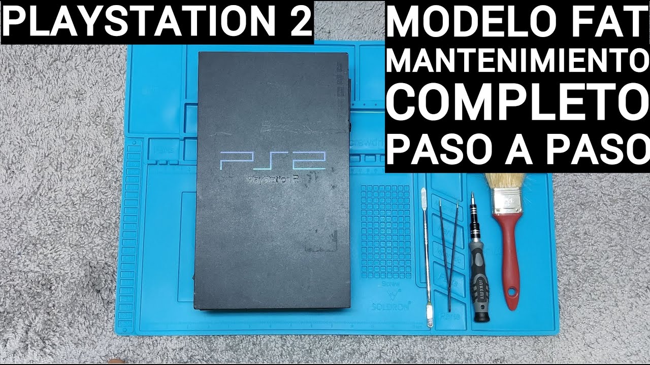 PS2 FAT Como Abrir y dar Mantenimiento Completo // Paso a Paso