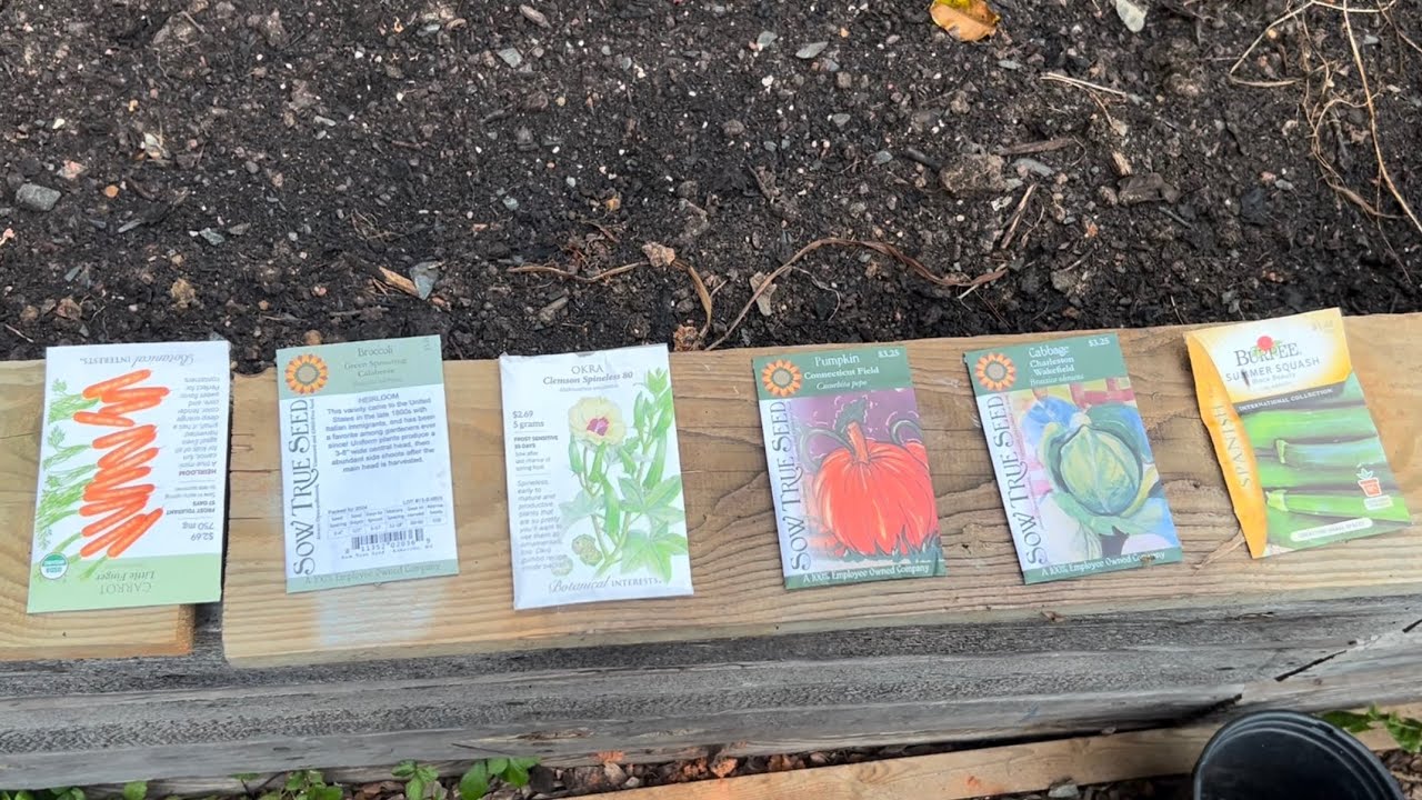 Planting Our Fall Crops