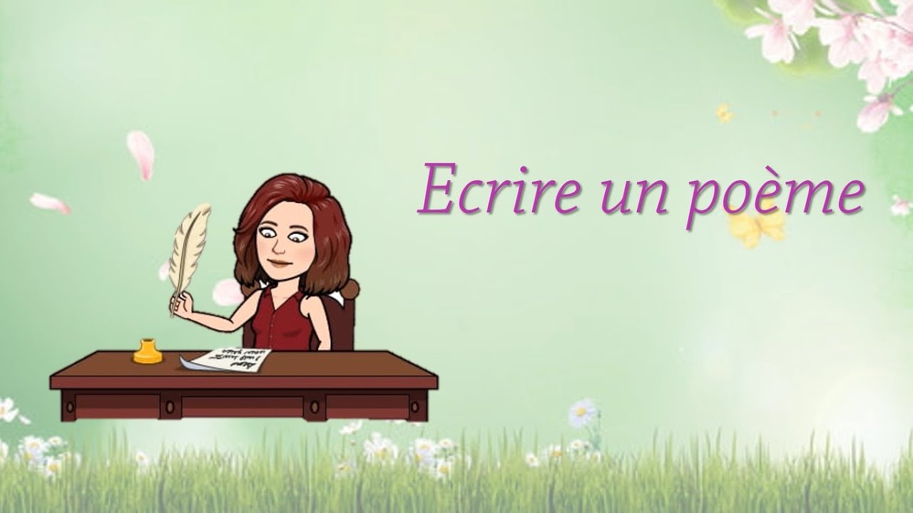 Ecrire un poème