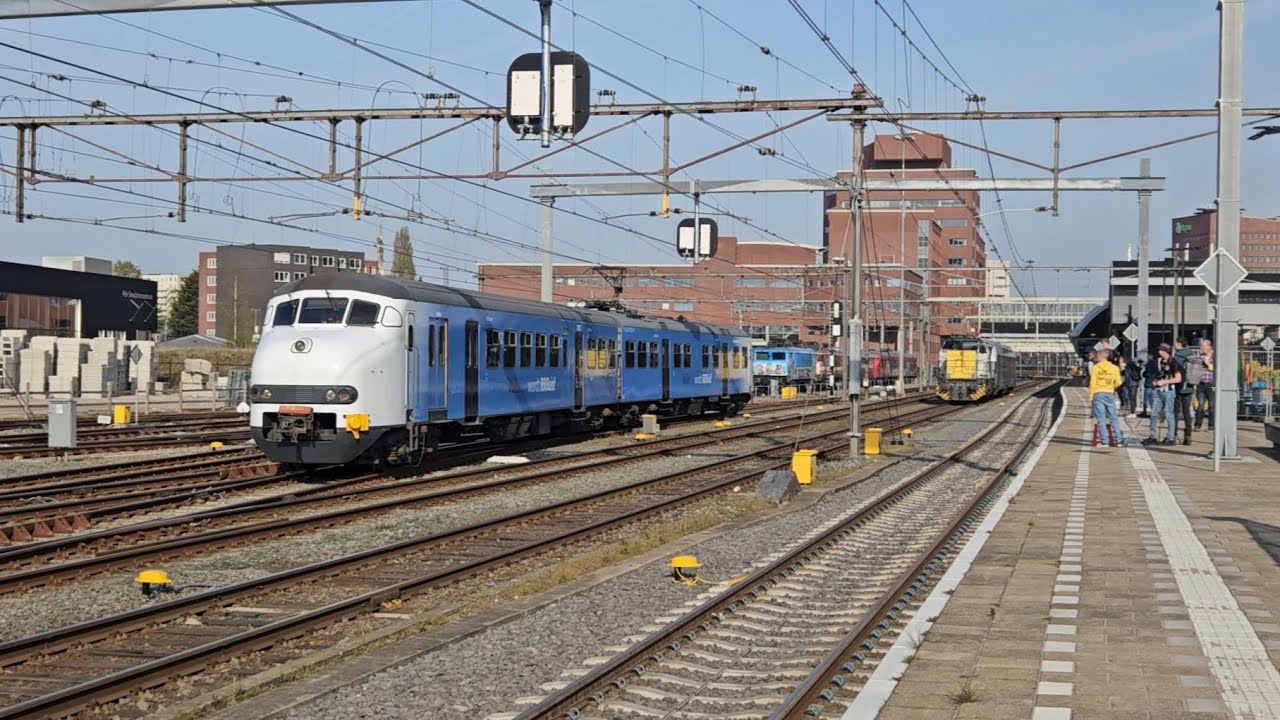 Keolis plan V 904 komt aan & vertrekt in Amersfoort centraal