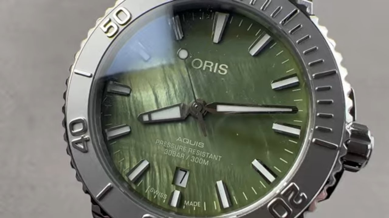 Oris Aquis New York Harbor Limited Edition 01 733 7766 4187-Set Oris Watch Review