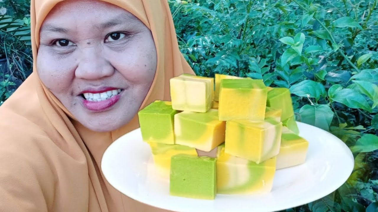 cara buat puding roti marble by kak nur@tip sukatan cawan jadi elok