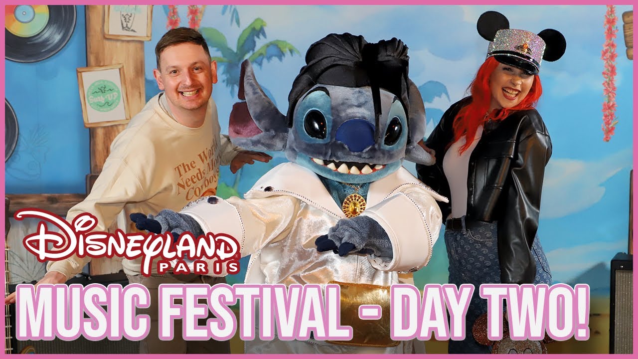 Disneyland Paris Vlog Day 2 | Princess Breakfast, Disney Music Festival & Snacks