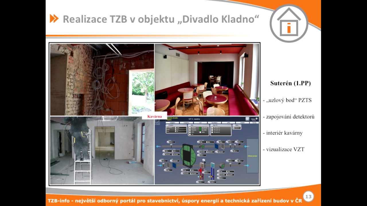 Řešení požární bezpečnosti v divadle v Kladně