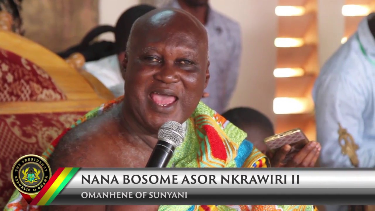 Courtesy Call on the Omanhene of Sunyani