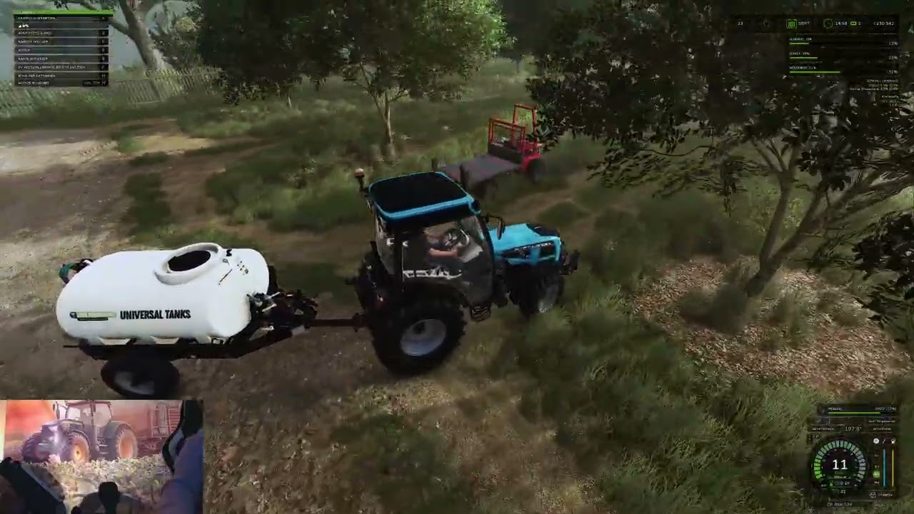 LS 25 Hof Bergmann 1.3.0.1 Beta Apfelplante  Wasser Giesen