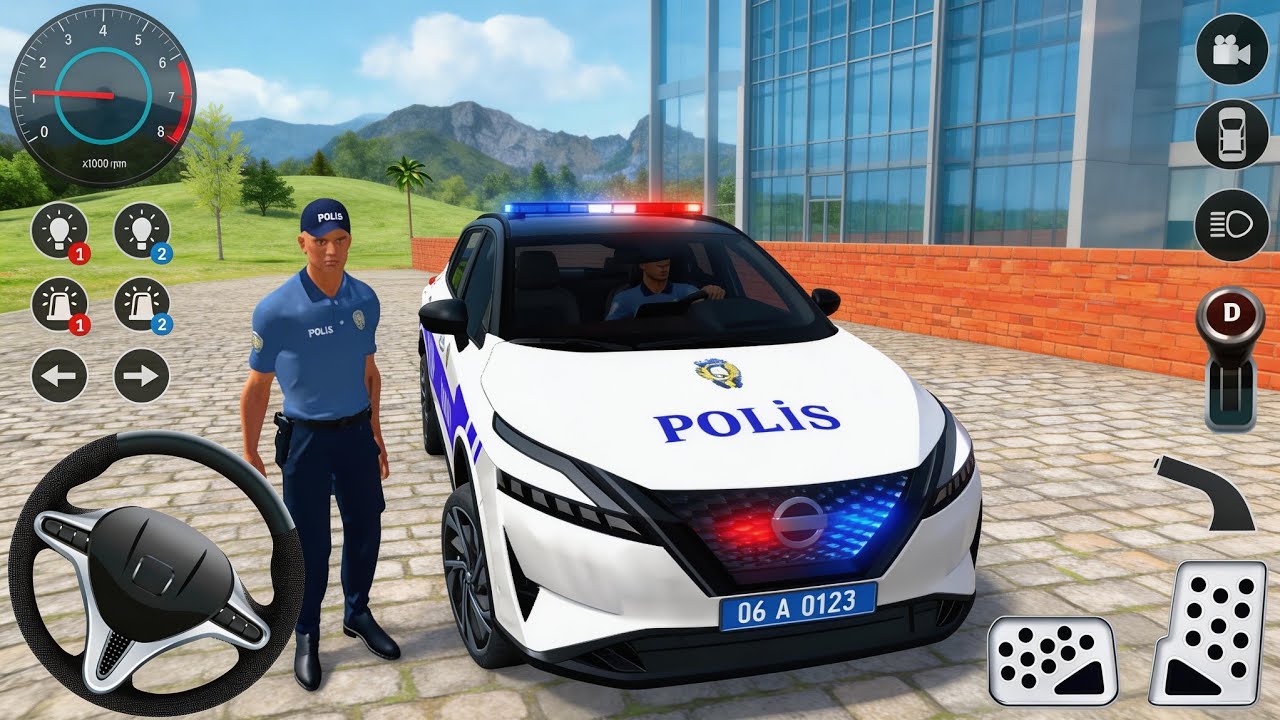 Nisan Qashqai Türk Polis Arabası Sürüş Oyunu - Polis Oyunu 2025 #44 | Android Gameplay