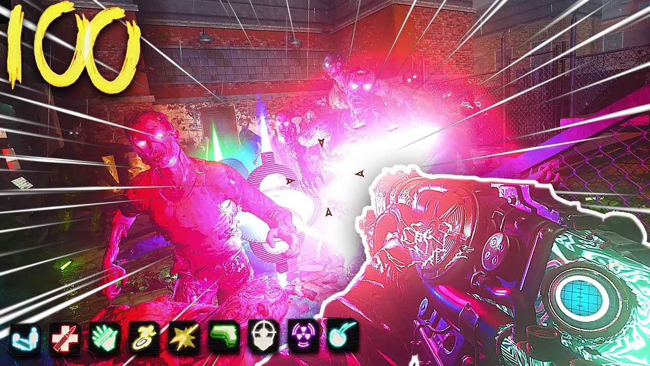 PLAYING ONE OF THE BEST CUSTOM ZOMBIES MAPS IN BO3! (Rainy Death)
