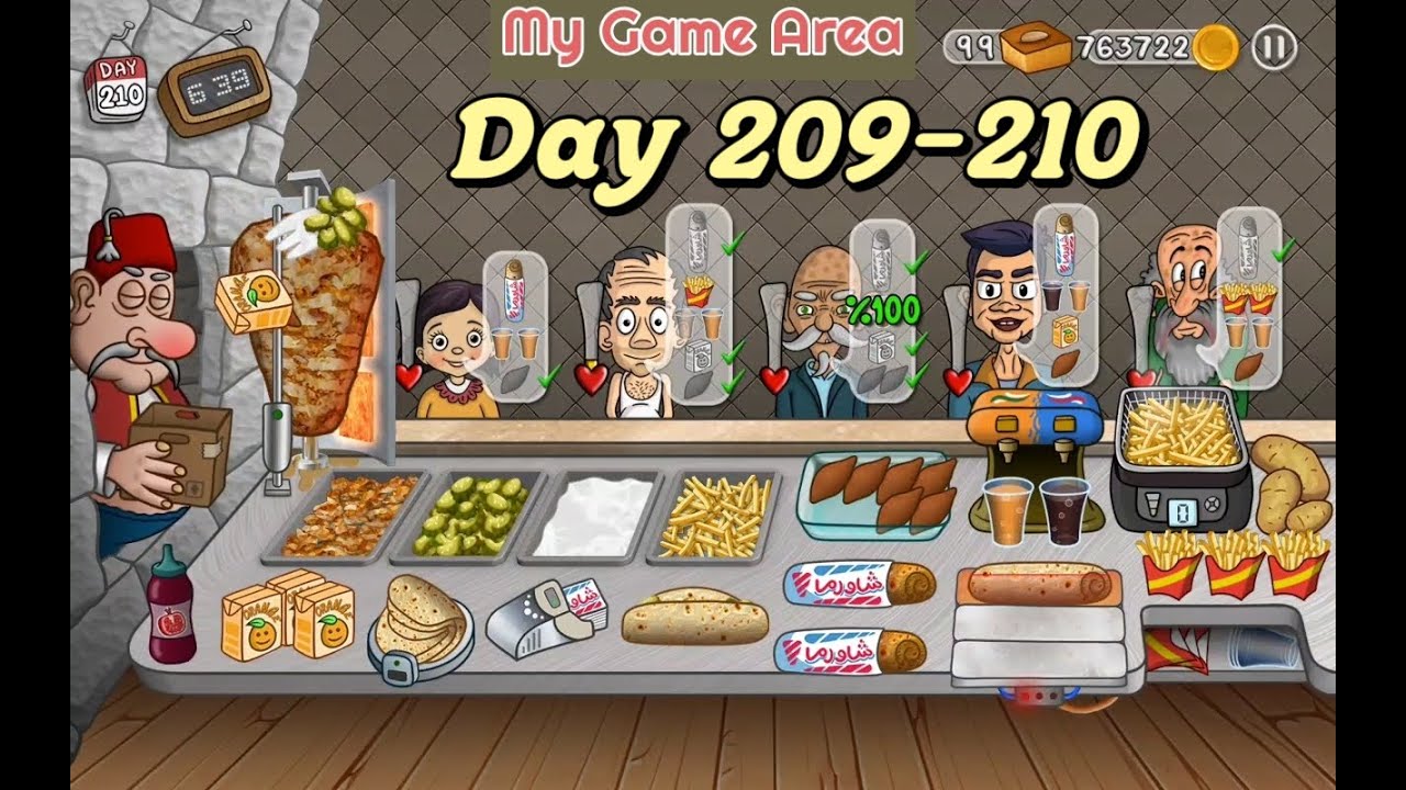 Day 209-210: The Merchant’s Secret & Desert Duel | Shawarma Legend🌯😋