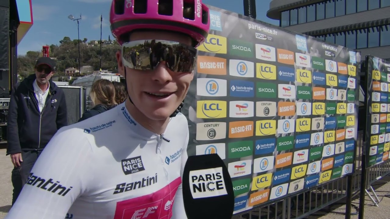Georg Steinhauser - Interview at the start - Stage 8 - Paris-Nice 2026